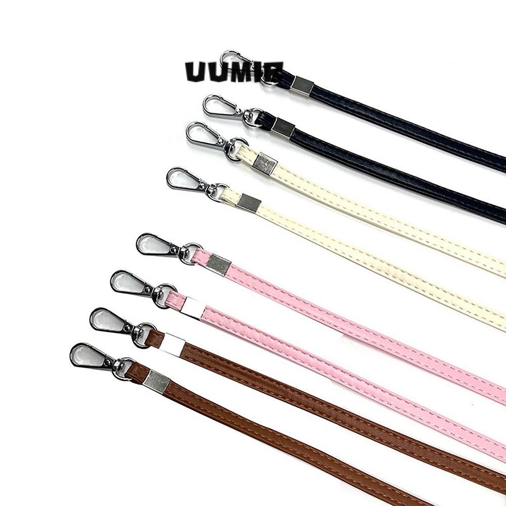 UUMIR สายหนัง กระเป๋าสะพายข้าง,สีทึบกระเป๋าสะพายอุปกรณ์เสริมสายคล้องไหล่กระเป๋า,ปรับสายกระเป๋ากันน้ําเปลี่ยนผู้หญิง
