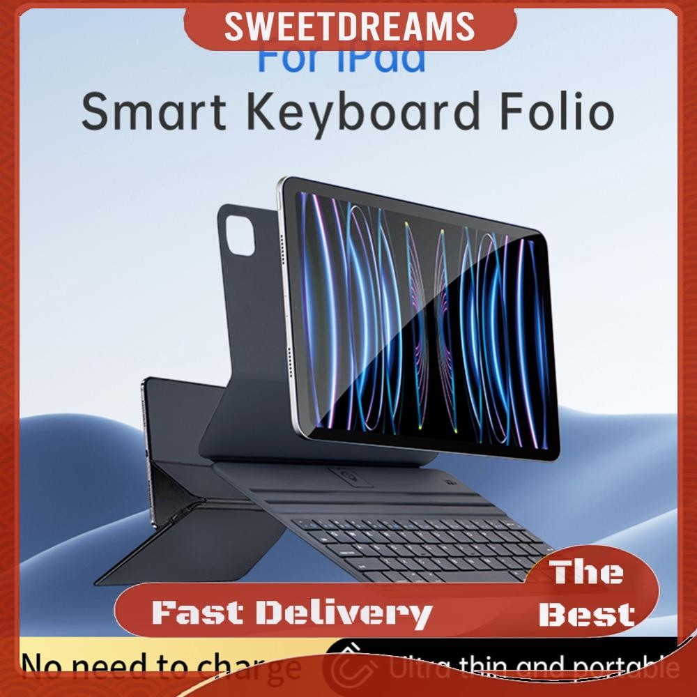 Smart Keyboard Folio Cover Smart Cover สําหรับ iPad Pro 11 สําหรับ iPad Air 11 2024