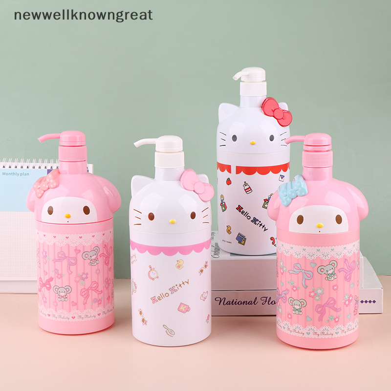 ใหม่wellknowngreat การ์ตูนขวดโลชั่นกดขวดนมห้องน้ําขวดเจลทําความสะอาดมือกล่องสบู่CAD