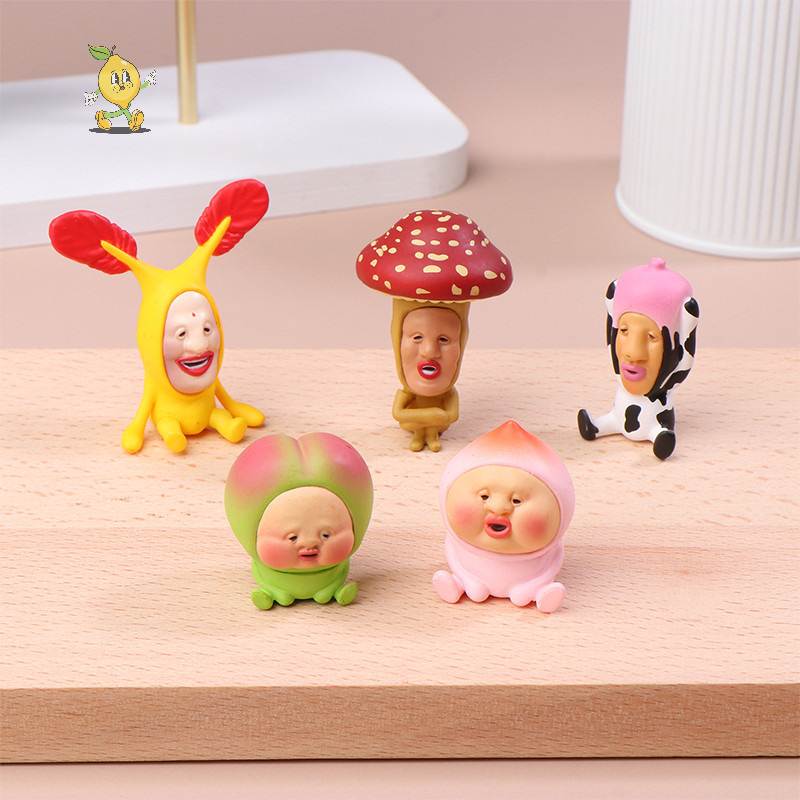 [mozh] Japan Kobito Farm Elf Doll Gashapon Capsule Toy Action Figure Jewelry Model Toys Gift [TH]