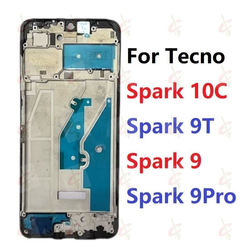 กรอบหน้า LCD สําหรับ Tecno Spark 10C 9T 9 Pro KI5k KI5m KI5q KI7 KI8