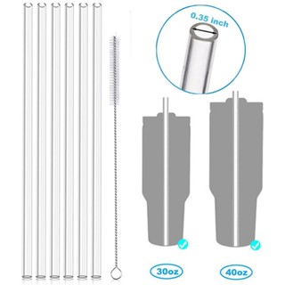 Sugaw 3/7pcs หลอดดื่มโปร่งใสชุด, 9 มม.ขวดน้ําหลอด,นํามาใช้ให…