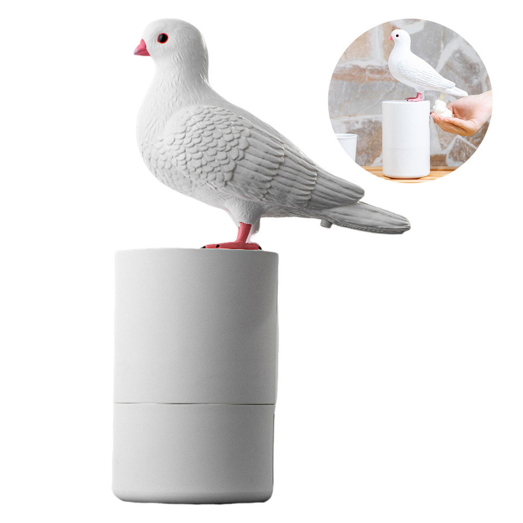 Ye-pigeon Shape Soap Dispenser โฟมเหนี่ยวนําอัตโนมัติเครื่องซักผ้ามือ Fine Foam Touchless การตรวจจับอัตโนมัติ Hygieni