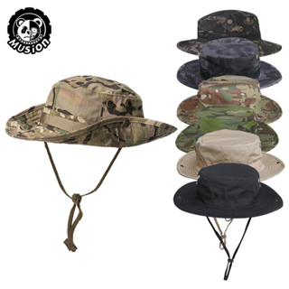 Musion Boonie หมวกปีนเขา ลายพราง แบบหนา สําหรับล่าสัตว์ เดิน…