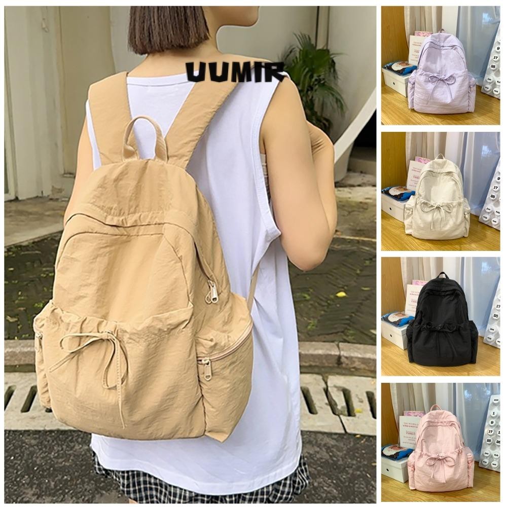 UUMIR กระเป๋าเป้สะพายหลังเด็กความจุขนาดใหญ่น้ําหนักเบานักเรียนกระเป๋านักเรียน 2024 ขายร้อนไนลอนกันน้ํากระเป๋าเป้สะพายหลังโรงเรียนประถมชายหญิง