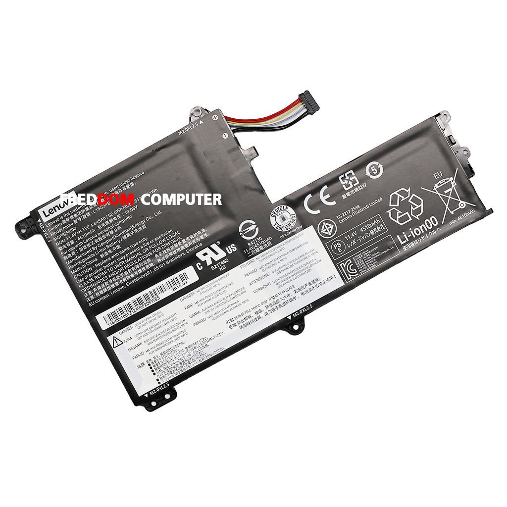 แบตเตอรี่โน๊ตบุ๊ค (แท้) L15C3PB1 L15L3PB0 LENOVO Ideapad 320S-14IKB 320S-15IKB 330S-14IKB 330S-15IKB