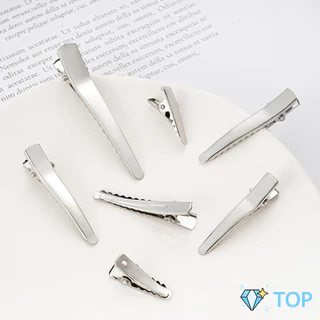 กิ๊บปากเป็ด วัสดุโลหะ อุปกรณ์เสริม DIY อุปกรณ์ร้านทำผม Hair Clips