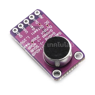 MAX9814 เซนเซอร์วัดเสียง ไมโครโฟน MAX9814 High Performance Microphone AGC Amplifier Module เซนเซอร์เสียง โมดูลไมโครโฟน