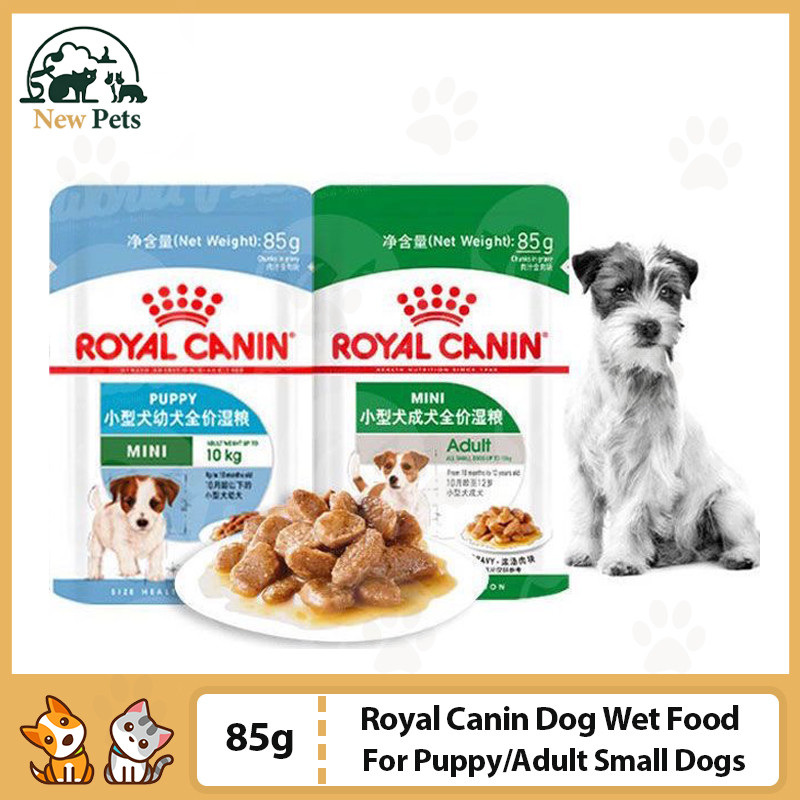 Royal Canin Mini Dog Wet Food Dog Soft Bag Food Health Nutrition Food for Adult & Puppy Small Dog 85