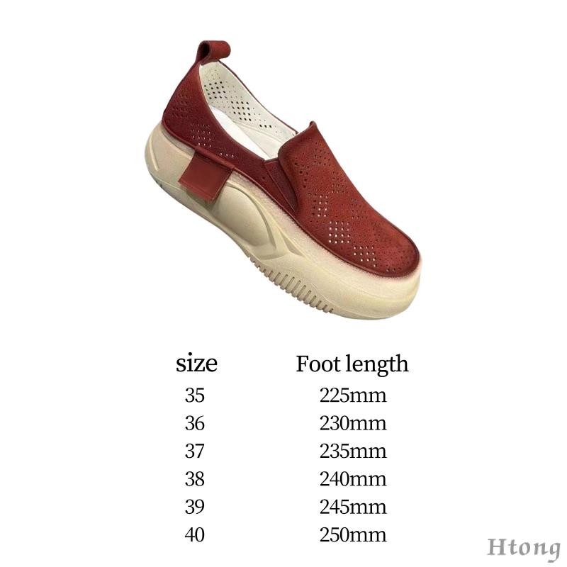 [Htong] รองเท้าผ้าใบผู้หญิงยางแต่เพียงผู้เดียวสบายสุภาพสตรี Girls Trainers