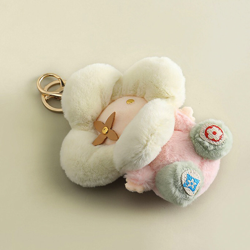 Evertoner น่ารักดอกทานตะวัน Plush Key Chain กระเป๋าจี้พวงกุญแจกระเป๋าเป้สะพายหลังตกแต่งกระเป๋าอุปกรณ์เสริม ราคา ถูกที่สุด ดีลบีเคเค แกลเลอรีภาพที่ 8