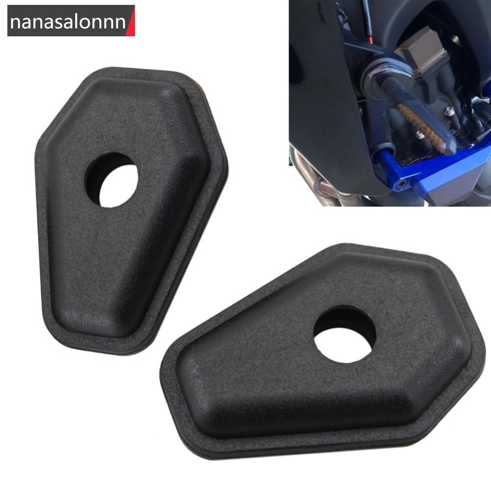 Nanasn| 4 ชิ้นรถจักรยานยนต์ Refit ไฟเลี้ยวตัวบ่งชี้อะแดปเตอร์ Spacers สําหรับ SUZUKI GSXR600 GSXR750 GSXR1000 SV400 SV650S GSF600 SV650 Bandit X4Y8