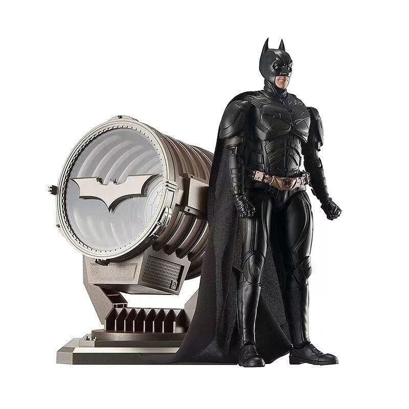 Genesis Model King DC ของแท้ได้รับอนุญาต Dark Knight Batman Deluxe Edition 1/12ประกอบโมเดลของเล่น