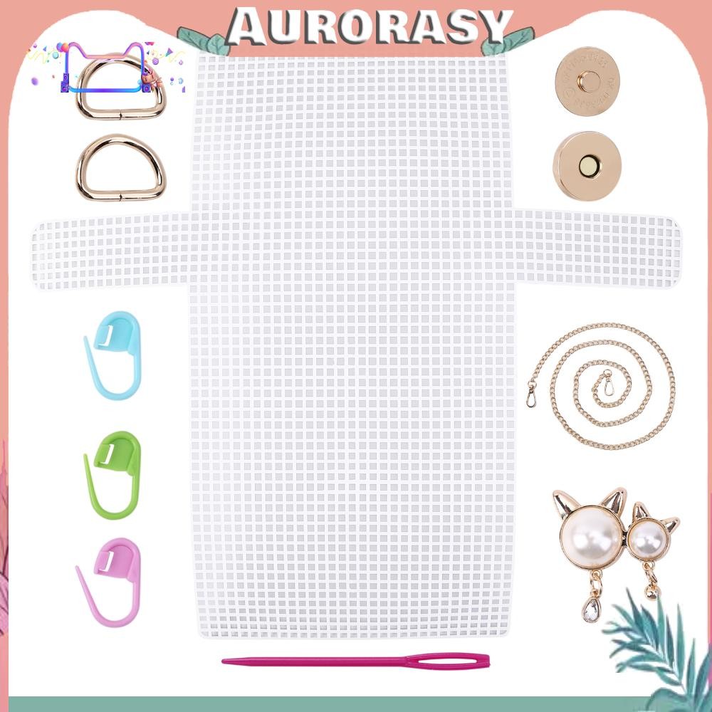 [AS] Diy วัสดุชุด DIY กระเป๋าสะพายไหล่อุปกรณ์เสริมเครื่องมือแผ่นกรอบพลาสติก