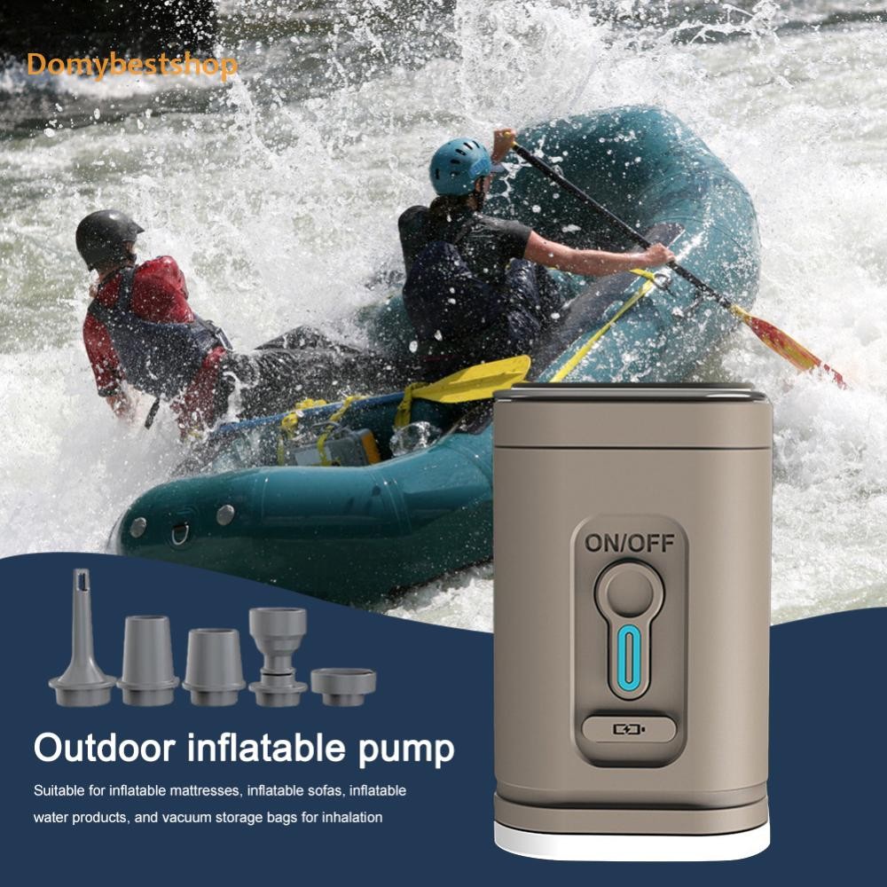 🚚 ปั๊มลมไฟฟ้าแบบพกพา 1200mAh ชาร์จเร็ว 100 LM 4000Pa แรงดันสูงสำหรับรถยนต์ ยางจักรยาน เตียงลม ห่วงยาง เรือยาง รองเท้า แคมป์ปิ้งกลางแจ้ง พร้อมไฟ LED ของขวัญวันเกิด ชาร์จเร็ว ใช้งานง่าย เสียงรบกวนต่ำ กันน้ำระดับ IPX4