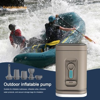 🚚 ปั๊มลมไฟฟ้าแบบพกพา 1200mAh ชาร์จเร็ว 100 LM 4000Pa แรงดันสูงสำหรับรถยนต์ ยางจักรยาน เตียงลม ห่วงยาง เรือยาง รองเท้า แคมป์ปิ้งกลางแจ้ง พร้อมไฟ LED ของขวัญวันเกิด ชาร์จเร็ว ใช้งานง่าย เสียงรบกวนต่ำ กันน้ำระดับ IPX4