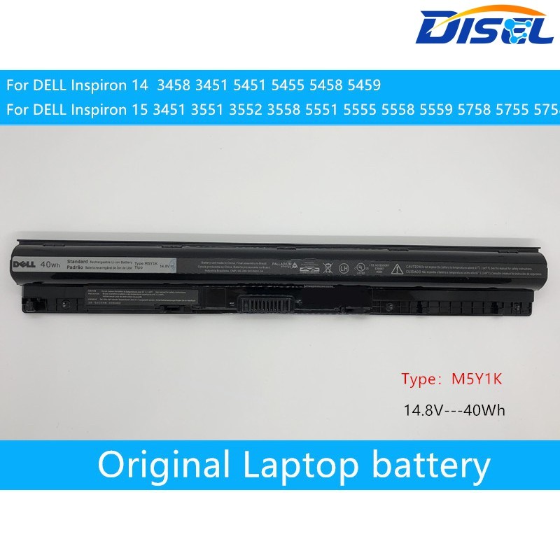 ✿แบตเตอรี่ M5Y1K สำหรับ Dell Inspiron 15 5555 5558 5559 3558 14 3000 3451 5458 17 5755 5758 5759ของค