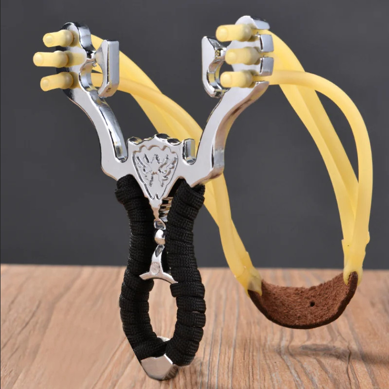 Jingpindangong สแตนเลส Sirius Wolf Slingshot การล่าสัตว์ Catapult