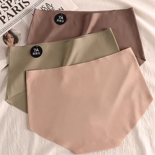 ✨w&c bras✨กางเกงชั้นใน 7A กางเกงชั้นในผ้าไหมมูเบอรี่ไร้รอยต่อกางเกงชั้นในระบายอากาศได้ง่าย nk118