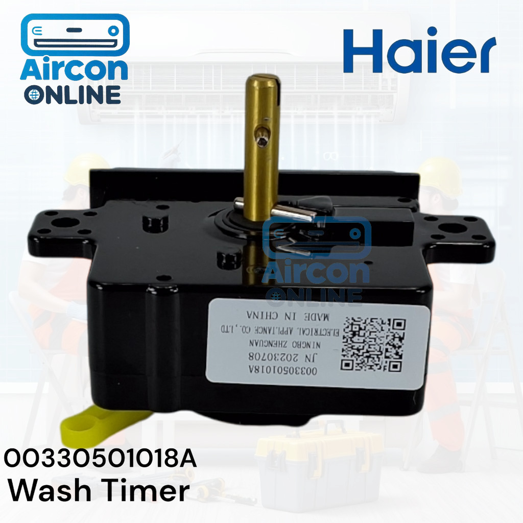 ทามเมอร์เครื่องซักผ้า Haier รหัส 00330501018A สำหรับรุ่น HWM-T200N2, HWM-T180N2 และรุ่นอื่นๆตามรายละ