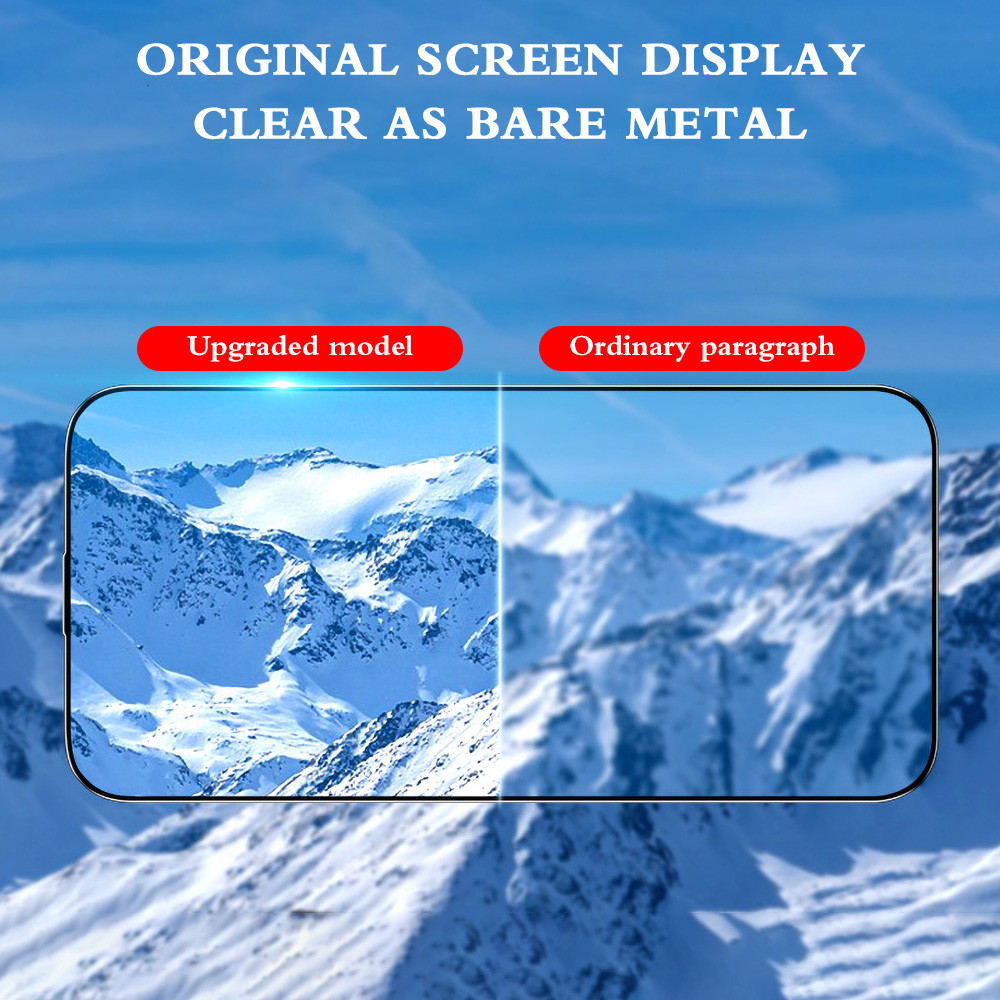 ฟิล์มกระจกติดง่าย for Redmi 14C 13C 12C A3 9A 10C Note 13 11 Pro 12ฟิล์มใสกันรอย Xiaomi 11T Pro 14 - รูปที่ 6