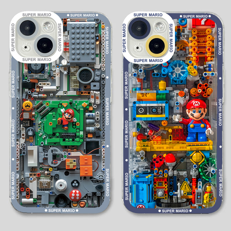 Super Mario Bros เกมสําหรับ Samsung A16 A15 A35 A05 A55 A54 A04 A24 A14 A34 A50 A30 A53 A31 A12 A23 A52 A20 A32 A10 A03 A13 A11S ซิลิโคนนุ่ม