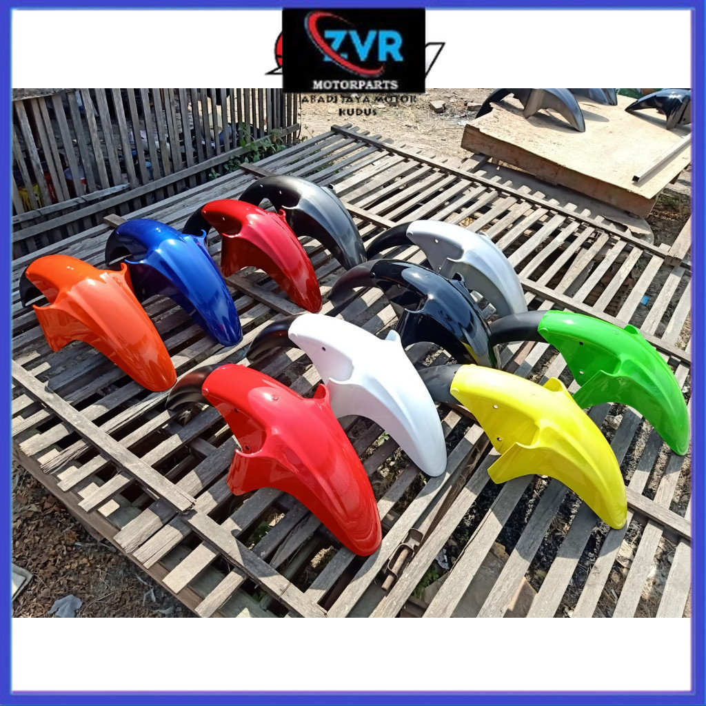 ZVR - บังโคลนหน้า Kawasaki Leo บังโคลนหน้า Kawasaki Leo วัสดุ ABS อย่างหนา