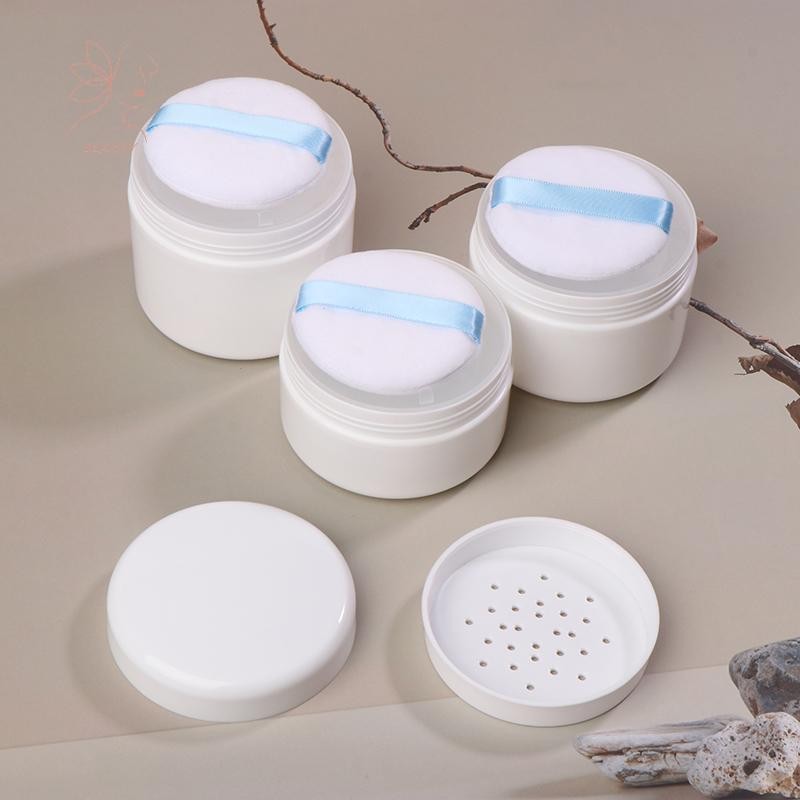 [maybeauty] 200/250/300g Loose Powder Case Loose Powder Setg Powder Honey Powder Dispenser Toner Empty Case With Puff Sifter Lid {TH}
