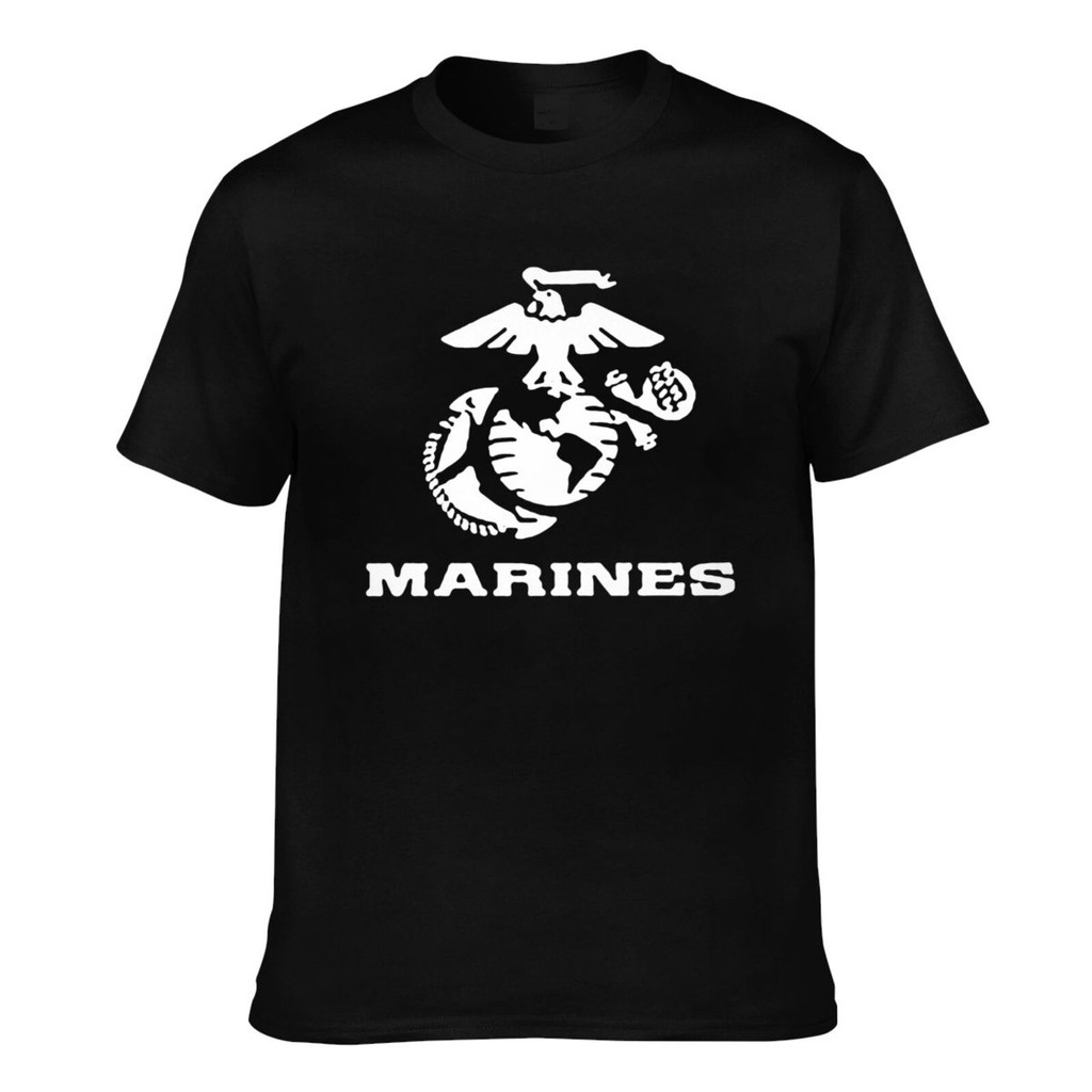 Marines Ega Crest Marine Usmc Chest เสื้อยืดสั่งทําผู้ชาย