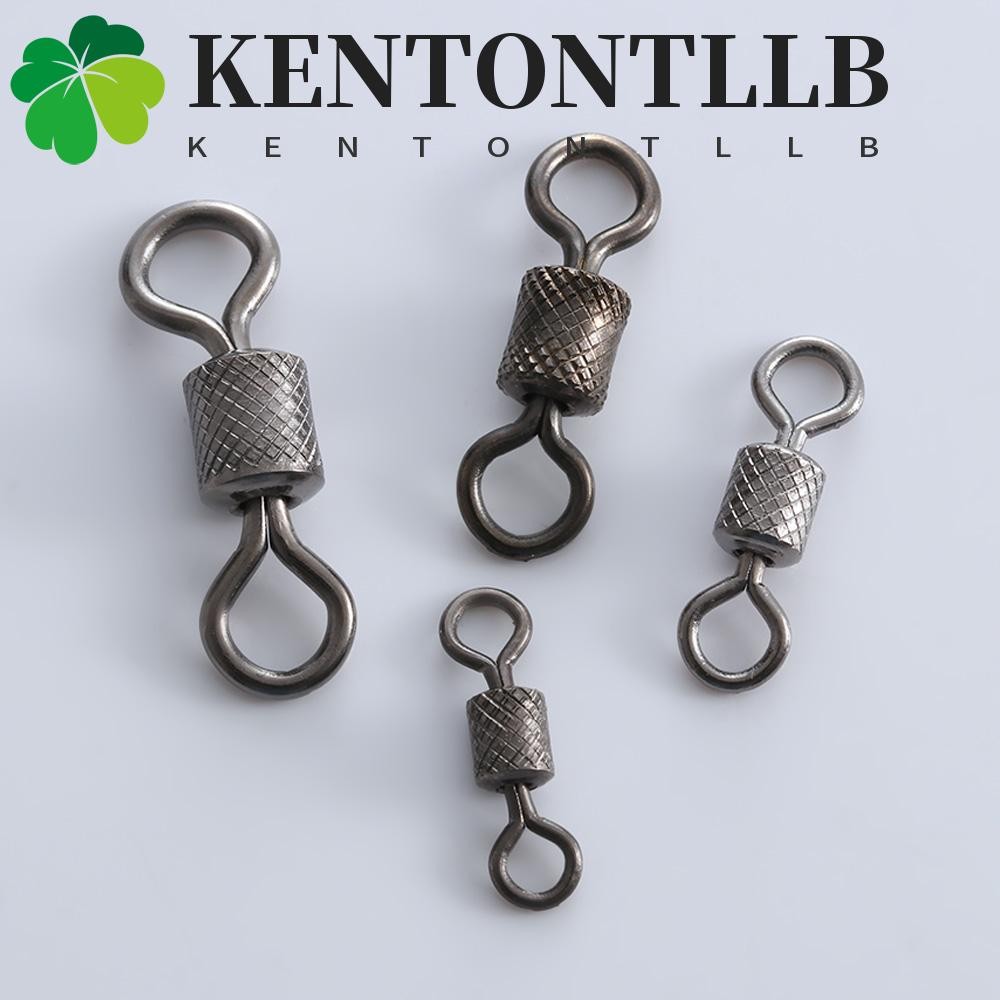 Kentontllb ลูกหมุนตกปลา สเตนเลส ปลอดภัย 50 ชิ้น ต่อล็อต