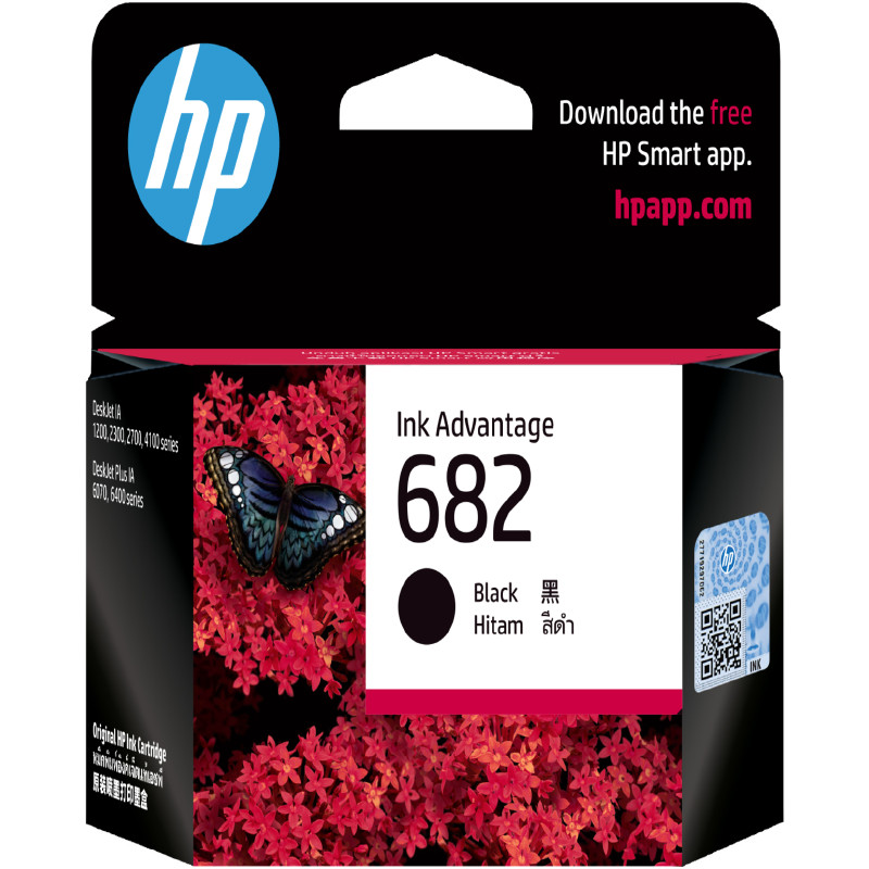 HP หมึกอิงค์เจ็ท Ink Advantage Cartirdge รุ่น 682 สีดำ