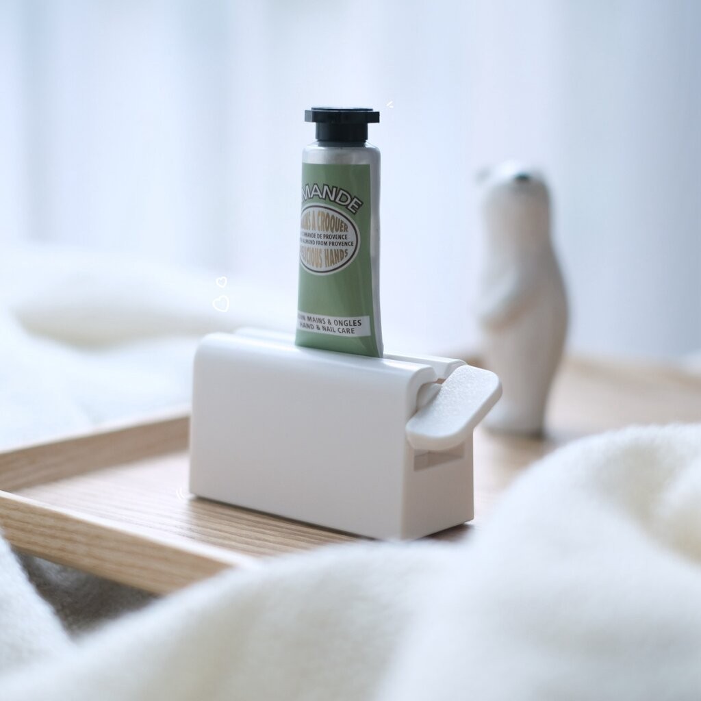 Omocha | Toothpaste squeezer ที่บีบยาสีฟัน ที่บีบหลอดครีม ที่รีดเนื้อครีม วางตั้งได้