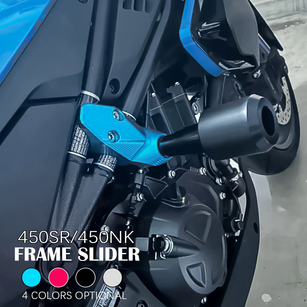 LQ Motorcycle Falling Crash Protector For CFMOTO 450SR 450SRS 450NK 2022 Frame Slider Frame Sliders 