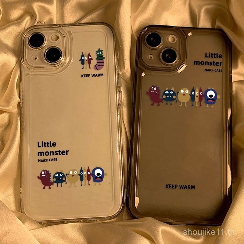 เคสมือถือมอนสเตอร์ตัวน้อยแสนสนุกสำหรับ iphone15 13Pro เฉพาะกลุ่ม x แอปเปิ้ล12 11เคสนิ่มการ์ตูน8g5e