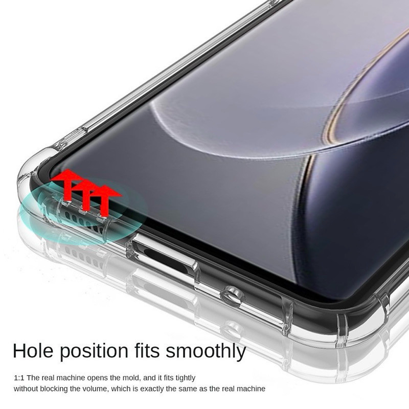 พร้​อมส่งจากไทย CASE For​ Infinix Smart 9 เคสใสกันกระแทกคลุมกล้อง เคสมือถือ เคสนิ่ม TPU - รูปที่ 4