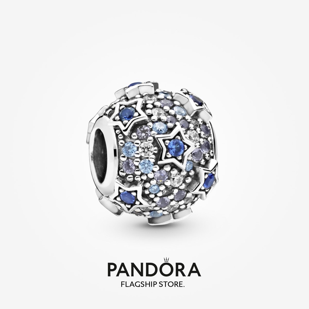 Spot goods P (Andora) เสน่ห์ s925 ยกอุปกรณ์เสริม Star pavé charm ของขวัญสุภาพสตรี p706