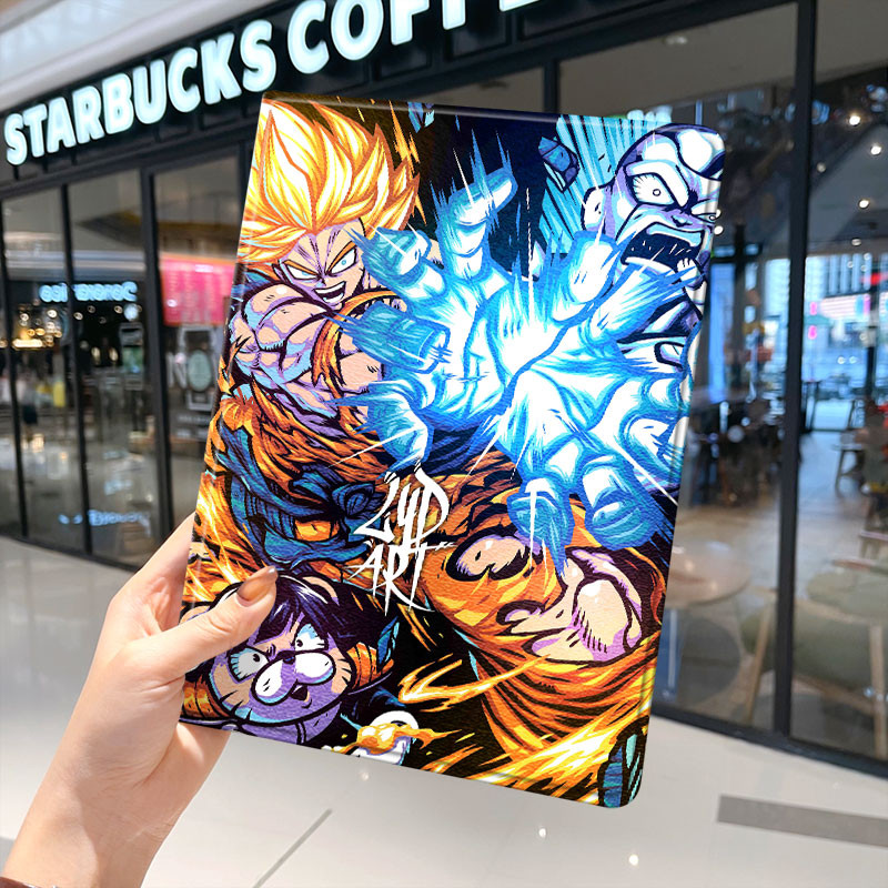 Dragon Ball 2021 ipad9 เคสป้องกันPro2020 Apple mini6 เสื้อแจ็คเก็ตIoad Mini 4 Shell air5 เหมาะสําหรั