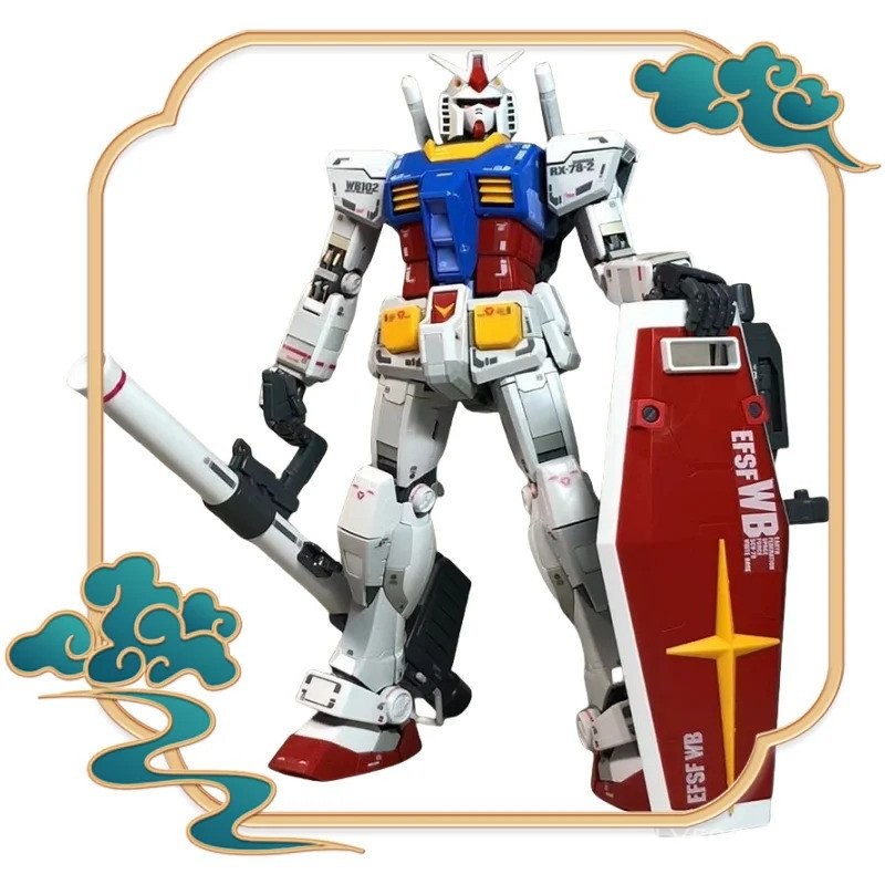 Daban 6628บรรพบุรุษ MB RX-78-2 PERFECT STRIKE MG 1/100เมล็ด DESTINY DIY ASSEMBLY Action figures อะนิ