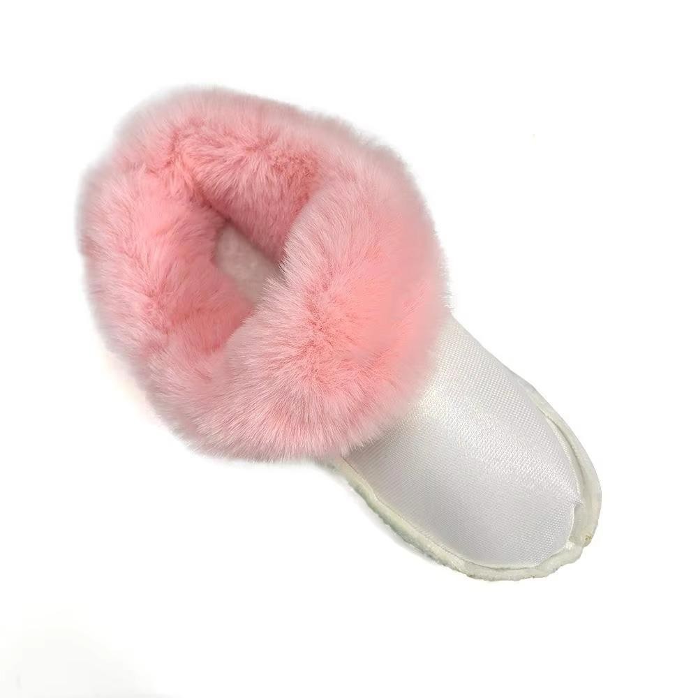 Lata 1 คู่ฤดูหนาวที่อบอุ่นรองเท้า, สําหรับผู้หญิงผู้ชาย Clog Fur Lining Plush แผ่นรองเท้า, Clogs ของขวัญเปลี่ยนรองเท้าแตะ Plush Liner