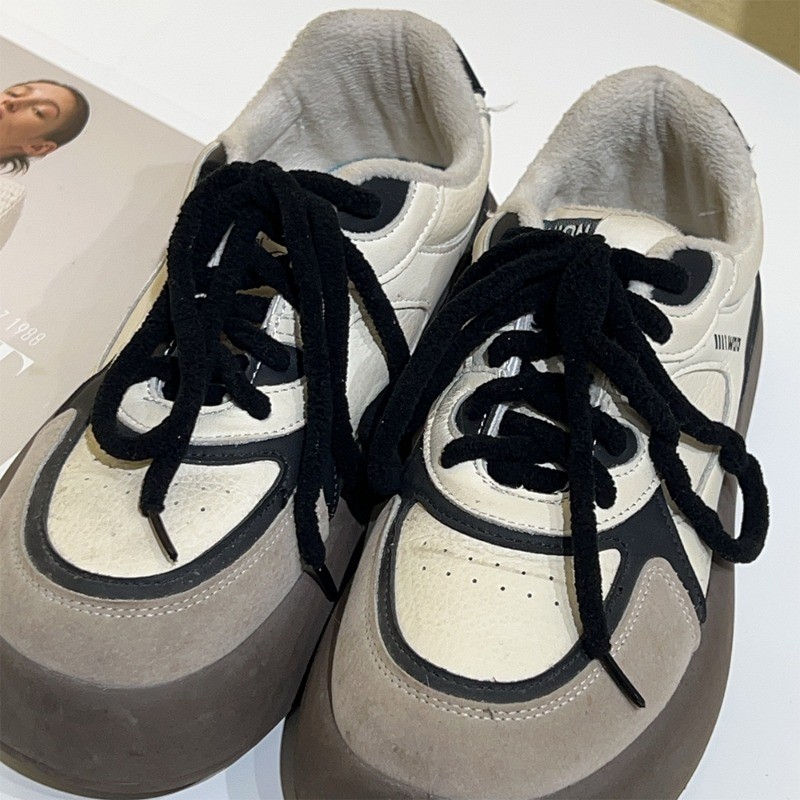 1 คู่แฟชั่นMulticolor 1.2M Plushรองเท้าผ้าใบเชือกผูกรองเท้า-อเนกประสงค์นุ่มHigh-top Casualผ้าใบรองเท้าแบนLaces