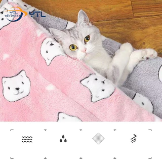 YTL เบาะสัตว์เลี้ยง pet cushion ผ้าห่มสัตว์เลี้ยง เบาะนอนสำหรับสัตว์เลี้ยง เบาะนุ่มแมว สุนัข ผ้าห่มแมว เบาะนุ่มแมว สุนัข