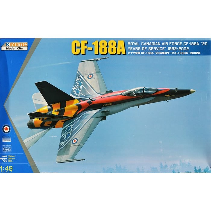 ชุดโมเดล Kinetic หมายเลขสินค้า K48079 - CF-188A - บริการ 20 ปี เครื่องหมาย 1982-2002