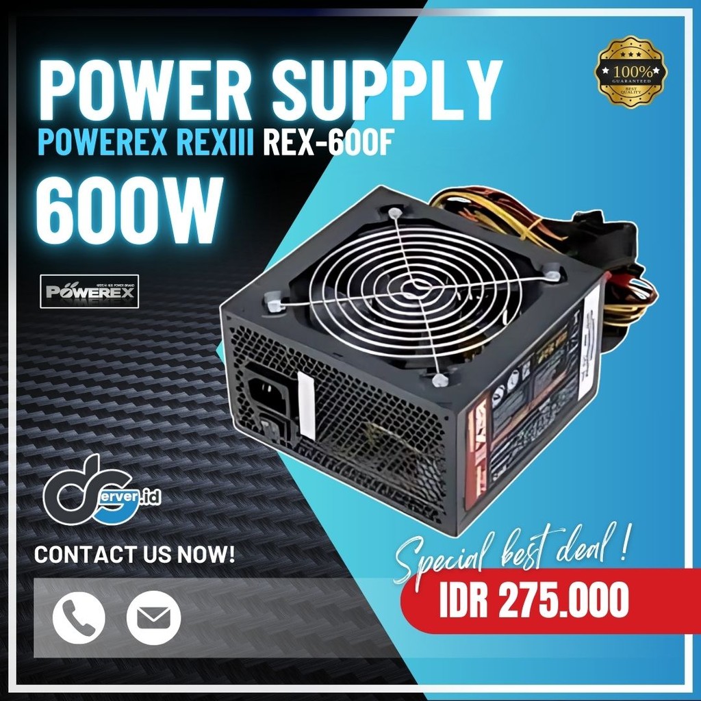 Powerex REXIII 600W V2.3 PSU (REX-600F)