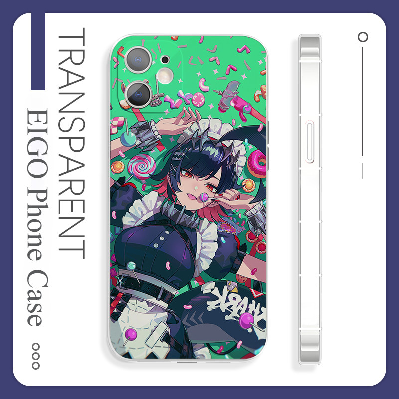 สําหรับ iPhone 11/12/13/14/15 Pro/Pro Max/Plus TPU Clear Soft Case Zenless Zone Zero Ellen Joe Ins เ