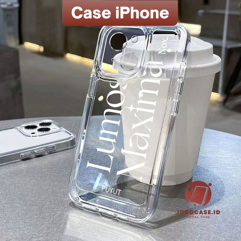 เคส Lumos Maxima iPhone 16 15 Pro Max iPhone 14 ip 13 por 7P 8P 12 11 Pro Max XR SE 2022 7 8 Plus 14