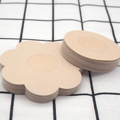 แผ่นแปะจุกนมที่ปิดจุกนมขายเป็นคู่ แผ่นแปะกระดาษสามารถใช้แล้วทิ้ง 