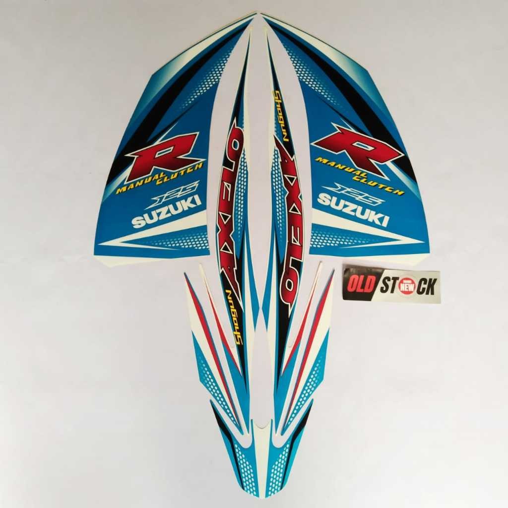 (68000B45H50NGDH/68000B10JF0NHWA ) STRIPING STICKER สติ๊กเกอร์ LIST BODY SHOGUN AXELO R 125
