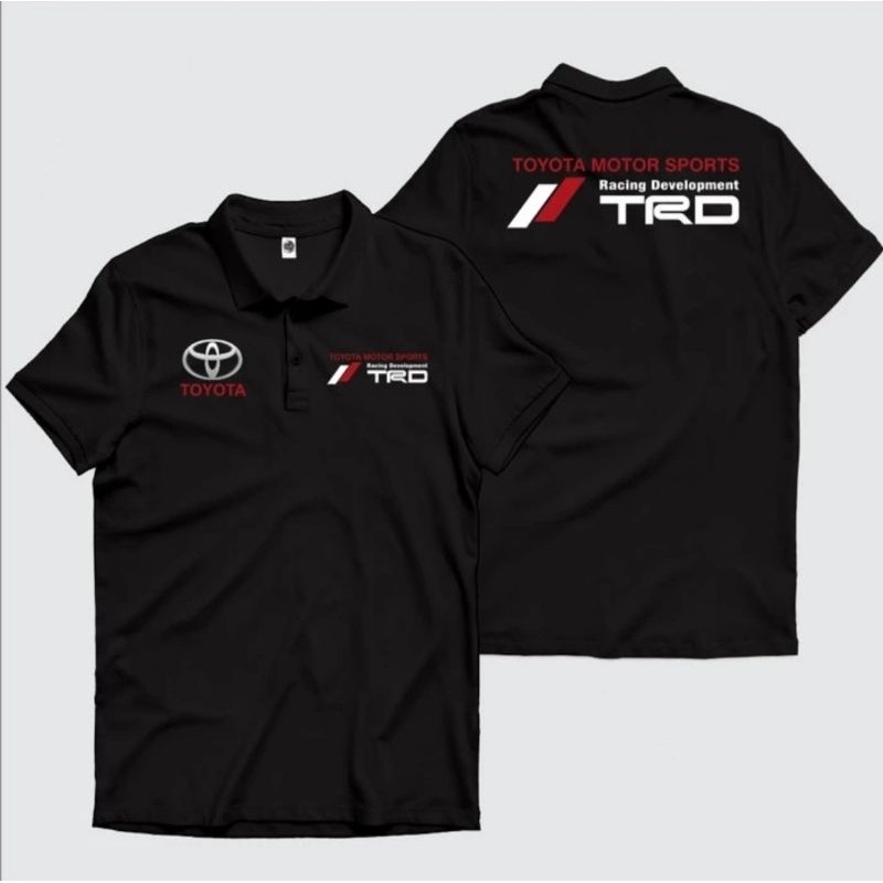 เสื้อยืด//TOYOTA MOTORS SPORTS RACING DEPELOPMENT TRD