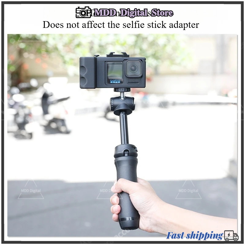 สําหรับ GoPro 9/10/11/12/13 กล้อง Grip อุปกรณ์เสริมกล้อง P3H5 Street การถ่ายภาพ Handle - รูปที่ 3