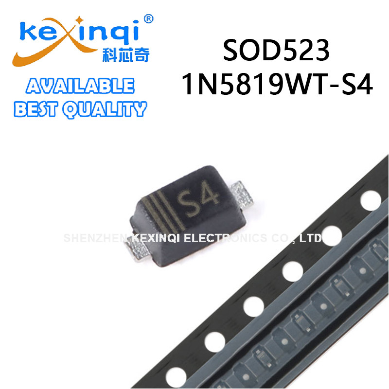 (50-200 ชิ้น) 1N5819WT S4 SOD523 SMD ไดโอดการกู้คืนอย่างรวดเร็ว